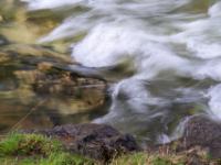 Stromschnelle in der Prien